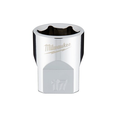 Milwaukee Tool MilwaukeeÂ® 3/8 in. Drive Socket Metric Standard, 17mm 45-34-9087